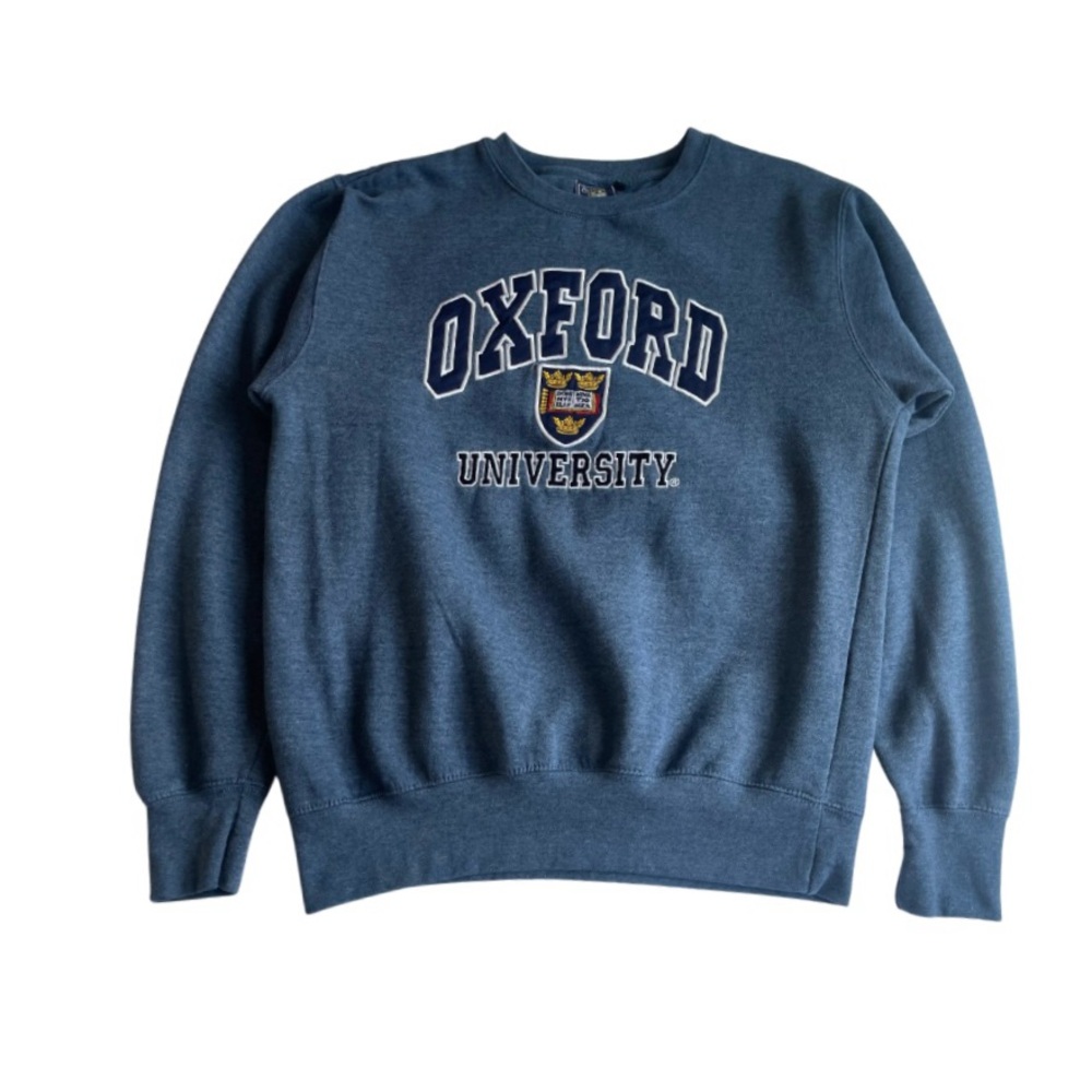 OXFORD UNIVERSITY Embroidered Crewneck